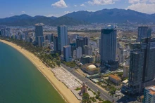 Город Нячанг сверху. Фото: tuoitre.vn