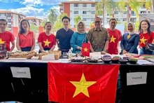 Вьетнамский стенд на ярмарке. Фото: baoquocte.vn