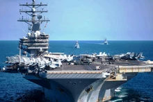 Авианосец USS Ronald Reagan.
