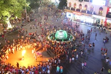 Пешеходная улица в центре Ханоя. Фото: vnexpress.net