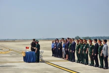 Церемония репатриации останков американских солдат. Фото: МИД