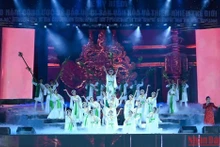 Художественное выступление на церемонии. Фото: Зюи Линь