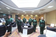 Художественное выступление «Легенда о шагах». Фото: газета «Культура»