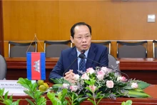 Посол Камбоджи во Вьетнаме Чай Навут. Фото: ca.vietnam.vn