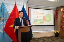 Посол Данг Хоанг Жанг выступает на мероприятии. Фото: ВИА