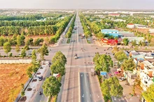 Участок кольцевой дороги, проходящий через провинцию Биньзыонг.