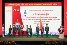Церемония вручения Ордена Защиты Отечества 1-й степени корпорации Viettel. 