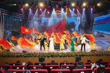Номер на программе. Фото: baovanhoa.vn