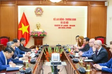 Общий вид встречи. Фото: molisa.gov.vn