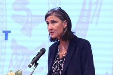 Глава представительства ПРООН во Вьетнаме Рамла Аль Халиди. Фото: ВИА