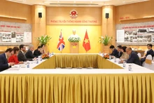 Общий вид приема. Фото: moit.gov.vn