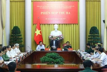 Президент Нгуен Суан Фук выступает на заседании. Фото: vpctn.gov.vn