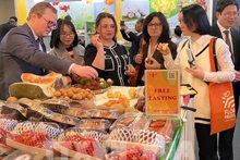 Вьетнамские фрукты представлены на выставке Fruit Logistica 2023 в Берлине. Фото: ВИА