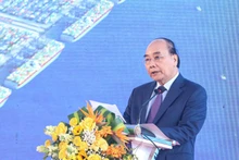 Президент Нгуен Суан Фук выступает на церемонии. Фото: vpctn.gov.vn