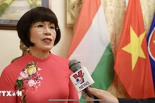Кандидат наук Фан Бить Тхиен, член ЦК Отечественного фронта Вьетнама, Председатель Ассоциации вьетнамских женщин в Венгрии. Фото: ВИА