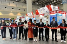 Вьетнамские стенды на выставке. Фото: moit.gov.vn