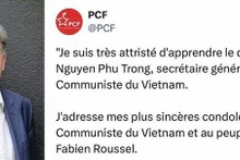 Национальный секретарь ФКП Фабьен Руссель выразил соболезнования в связи с кончиной товарища Нгуен Фу Чонга в посте на своей странице в соцсети X (бывшая Twitter).