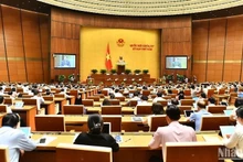Общий вид заседания 23 мая. Фото: Данг Кхоа