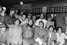 Команданте Фидель Кастро во время визита в Куангчи (15 сентября 1973 г.). Фото: ВИА