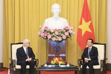 Президент Во Ван Тхыонг и генеральный прокурор Петер Полт. Фото: vksndtc.gov.vn
