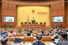 Церемония открытия 9-й сессии НС XV созыва.