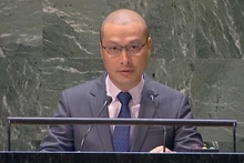 Советник-посланник, заместитель главы постоянной миссии Вьетнама при ООН Нгуен Хоанг Нгуен. Фото: ВИА