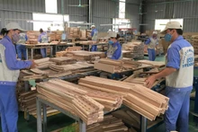 Производство деревянной мебели на экспорт в компании «Woodsland» в Туенкуанге. Фото: Хай Тьунг