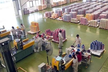 Производственная деятельность АО Чан Фу в промышленном парке VSIP Хайзыонг. Фото: Данг Ань