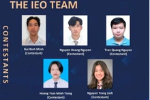 Вьетнамские школьники, участвовавшие в IEO 2023 года. Фото: vietnamnet.vn
