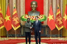 Президент Лыонг Кыонг и Президент Шри-Ланки Анура Кумара Диссанаяке. Фото: Тхюи Нгуен