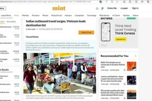 Статья на сайте Livemint.com. Фото: ВИА
