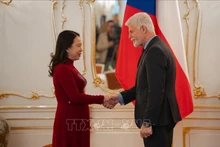 Вице-президент Во Тхи Ань Суан и Президент Чехии Петр Павел. Фото: ВИА