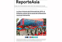 Статья на сайте «Reporte Asia». Фото с экрана