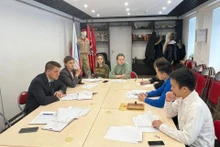 Общий вид рабочей встречи. Фото: kvs.gov.spb.ru 
