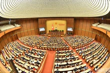 Общий вид заключительного заседания 7-й сессии Национального собрания XV созыва. Фото: Данг Кхоа