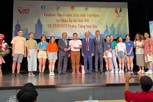 VIII Фестиваль вьетнамских студентов и молодых людей по всей Европе. Фото: baoquocte.vn