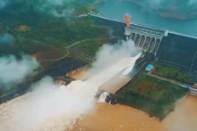 Гидроэлектрическое сооружение Шонла. Фото: baosonla.org.vn