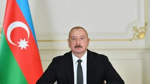 Президент Азербайджанской Республики Ильхам Гейдарович Алиев.