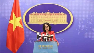 Официальный представитель МИД Вьетнама Фам Тху Ханг. Фото: ВИА