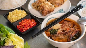 «Бунтя» Ханоя – простое, но вкусное блюдо столицы.