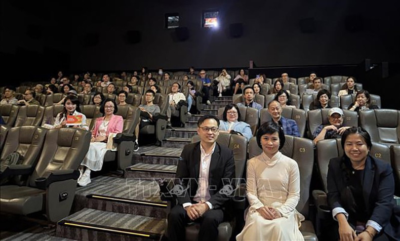 Общий вид премьеры фильма «Персики, фо и фортепиано» в Гонконге. Фото: ВИА anh-02-8892.jpg