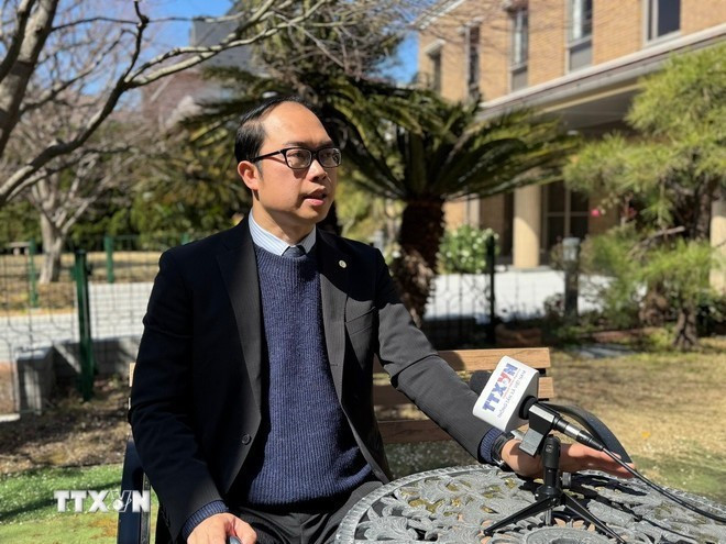 Доктор Нгуен Хонг Шон, председатель Союза вьетнамских ассоциаций в Японии. (Фото: ВИА)