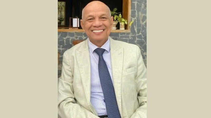 Господин Нгуен Хонг Хюэ, член Центрального комитета Отечественного фронта Вьетнама, бывший председатель Ассоциации вьетнамских предпринимателей за рубежом. (Фото предоставлено г-ном Хюэ)