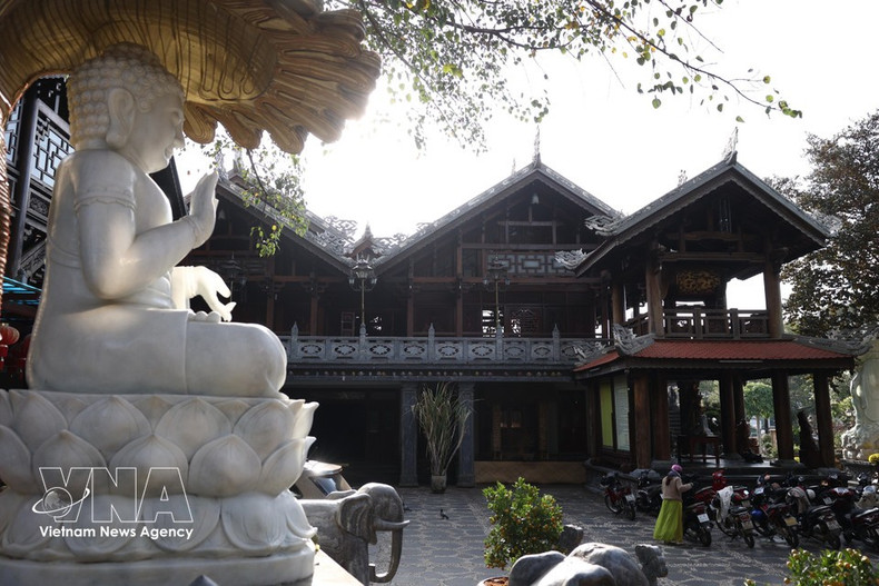 Пагода Сакты Кхай-доан — последняя пагода во Вьетнаме, получившая титул «Сакты» от династии Нгуен в 1953 году. (Фото: ВИА)