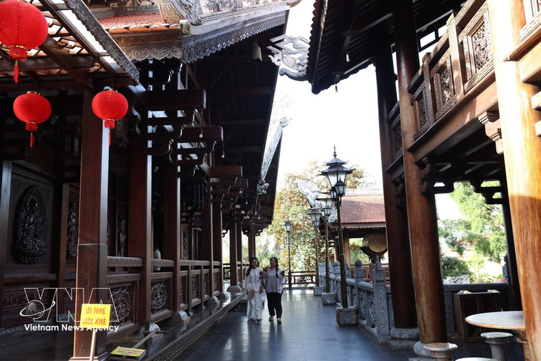 Пагода Сакты Кхай-доан стала уникальным культурным и духовным символом Центрального нагорья. (Фото: ВИА)