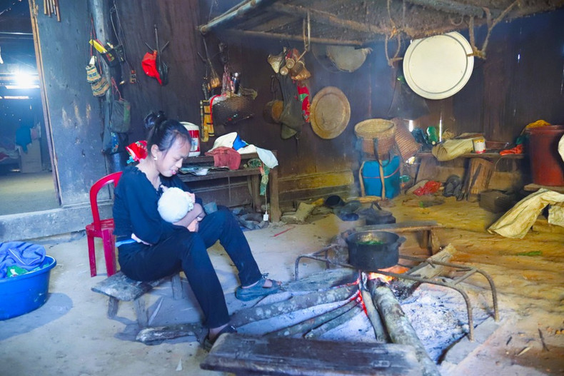 Повседневная жизнь жителей деревни Хуой-ман (коммуна Ньонмай, провинция Нгеан). (Фото: ВИА)