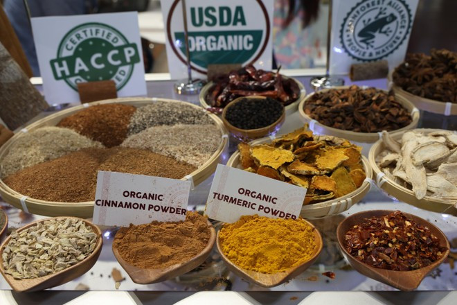 Органические специи из Вьетнама представлены на Biofach 2026, проходящей 11–14 февраля 2026 года в Нюрнберге (Германия). (Фото: ВИА)