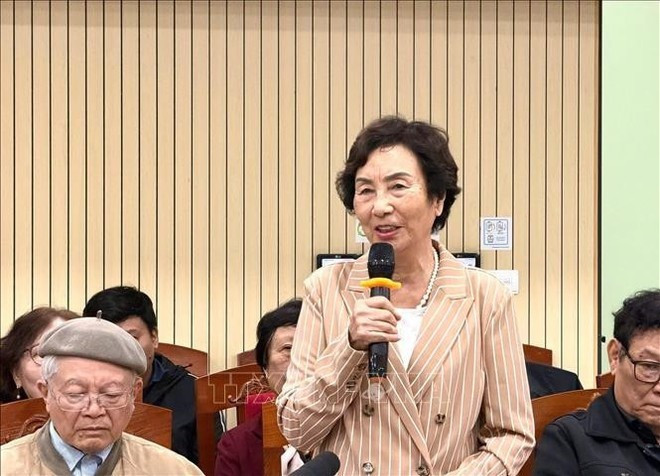 Доцент доктор Буй Тхи Ан, директор Института природных ресурсов, окружающей среды и развития сообществ. (Фото: ВИA)