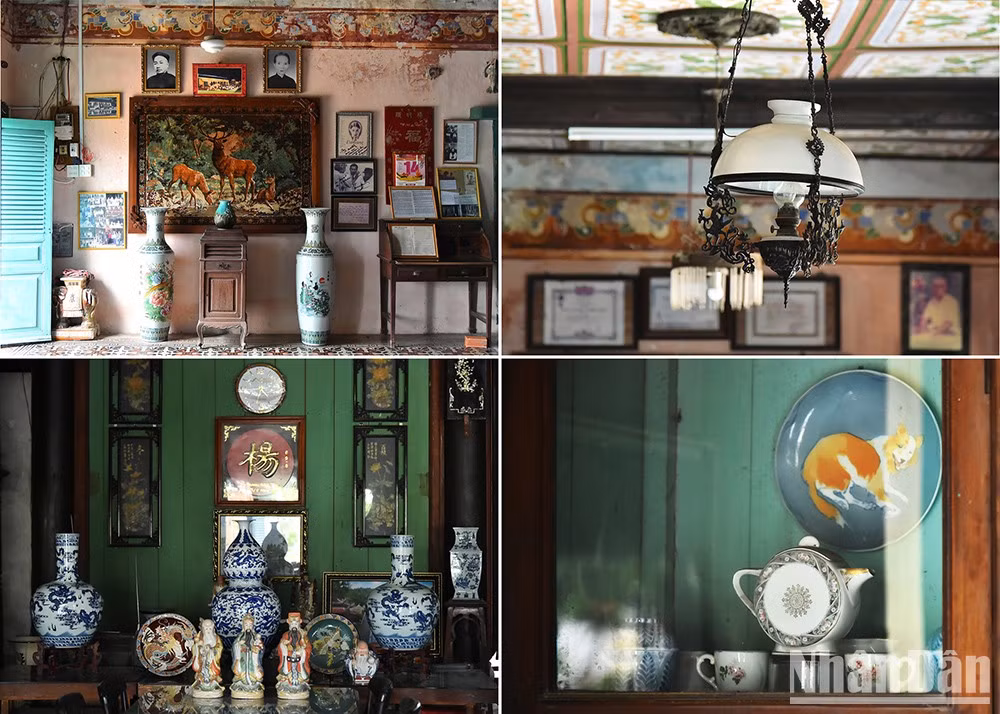 В доме много древних артефактов, при посещении дома посетители будут любоваться ими и беседовать с потомками хозяина, чтобы лучше понять ценность этих артефактов.