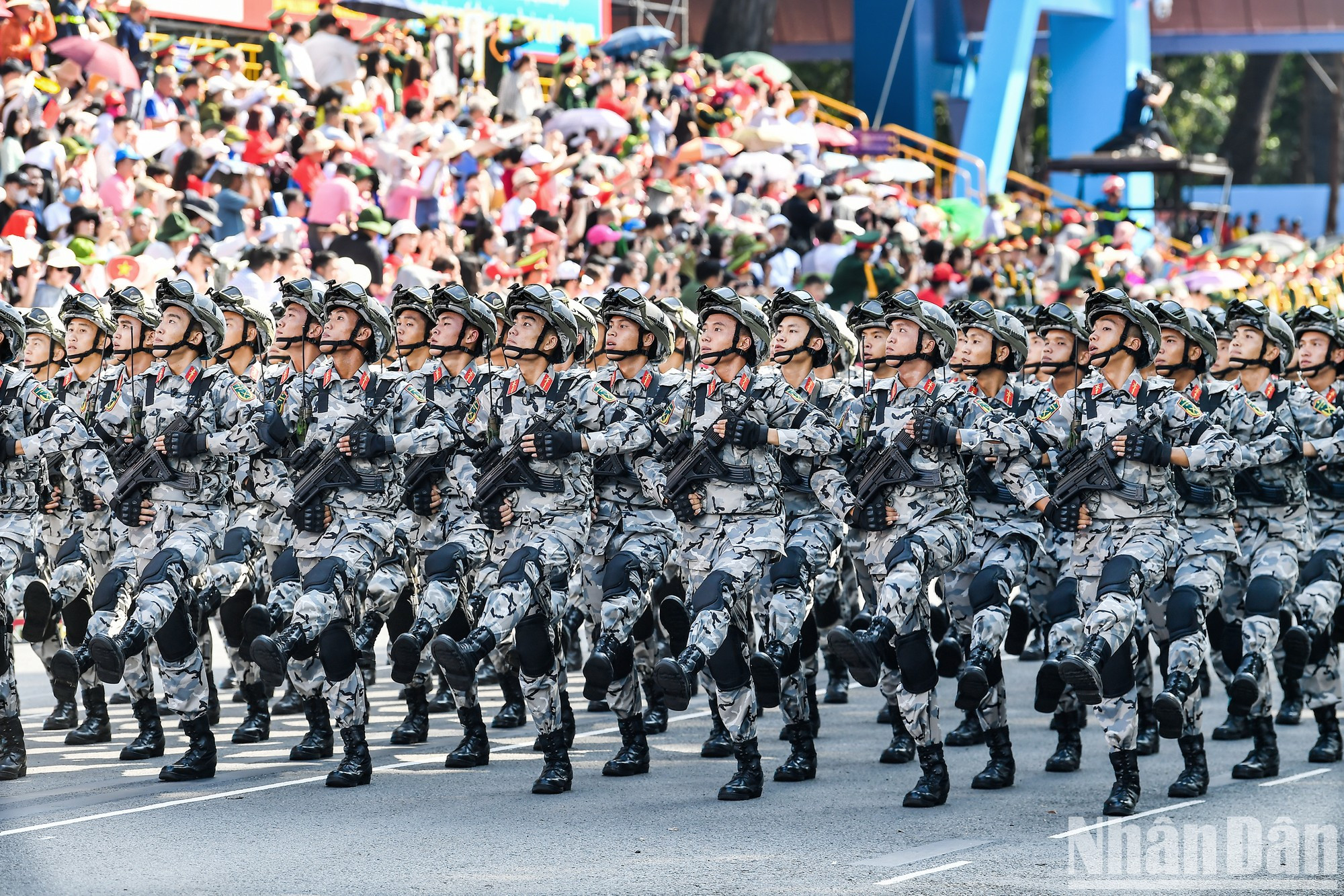Парадная коробка бойцов воздушно-десантных войск специального назначения. Парадная коробка бойцов воздушно-десантных войск специального назначения.